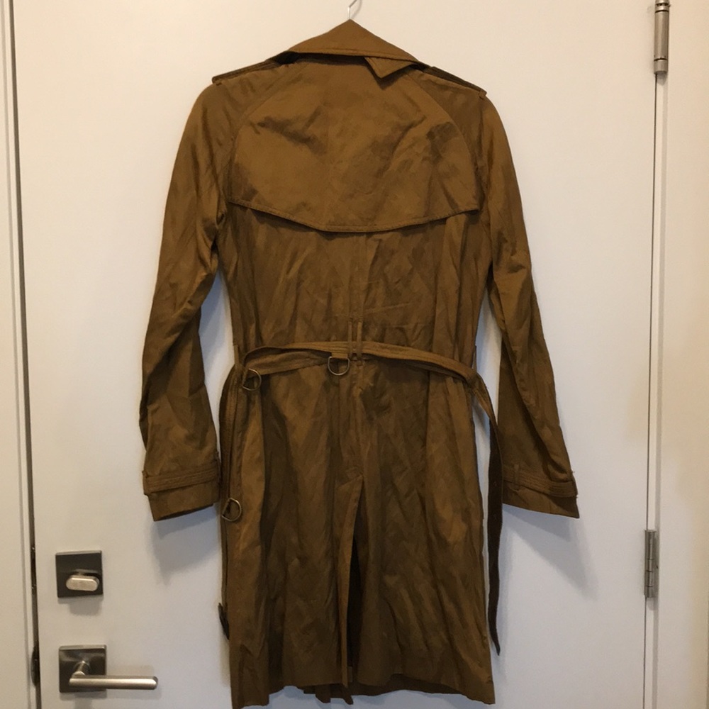 💥sold 💥BURBERRY Iridescent Trench Coat - (size US6) - Picture 7 of 17